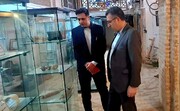 بازدید فرماندار فراهان از موزه و تکیه تاریخی فرمهین