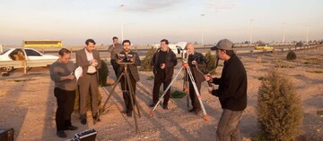 رصد هلال ماه رمضان در ورامین توسط تیم گردشگری نجوم