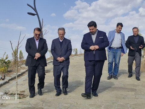 بازدید معاون محترم گردشگری وزارتخانه آقای محسنی بند پی از دهکده سبلمت محب