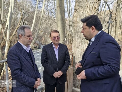 بازدید معاون محترم گردشگری وزارتخانه آقای محسنی بند پی از دهکده سبلمت محب