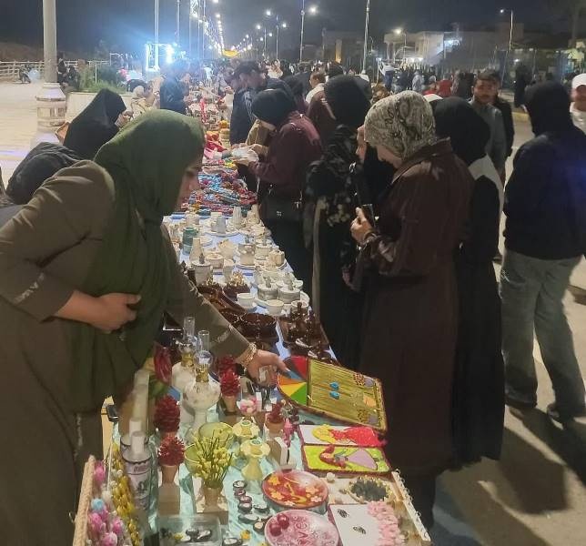 حضور صنعتگران ایلام در بیست‌وهفتمین نمایشگاه صنایع‌دستی کوت واسط عراق