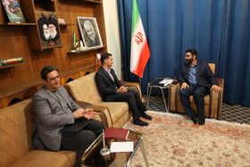 دیدار مدیر کل میراث فرهنگی چهار محال و بختیاری با نماینده شهر کرد در مجلس شورای اسلامی