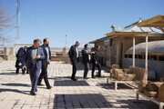 بازدید مدیرکل میراث‌فرهنگی استان همدان از میراث‌جهانی هگمتانه
