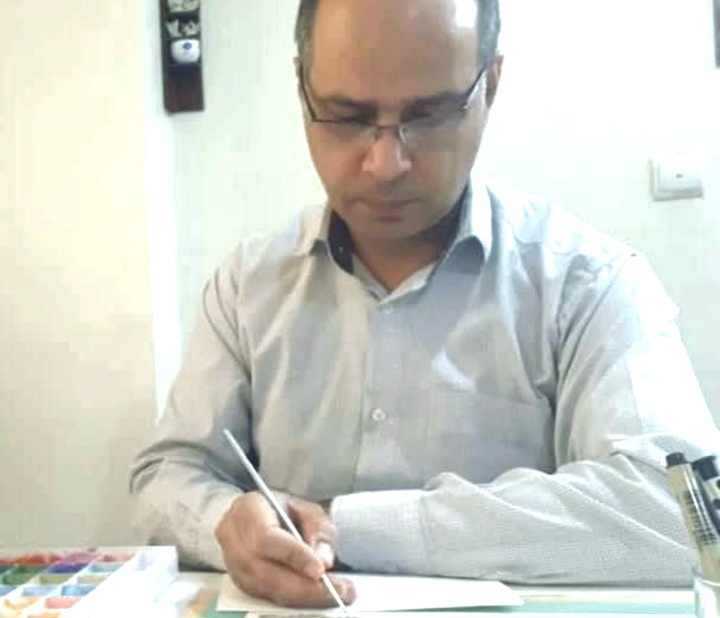 اعطای درجه یک هنری در رشته نگارگری به استاد مهدی مظلوم‌زاده / ارتقای جایگاه هنرهای سنتی بوشهر در سطح ملی