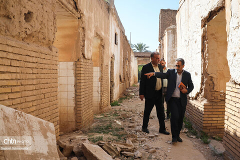 بازدید و پایش  میدانی مدیرکل میراث‌فرهنگی خوزستان از ظرفیت‌های تاریخی و فرهنگی شهرستان حمیدیه