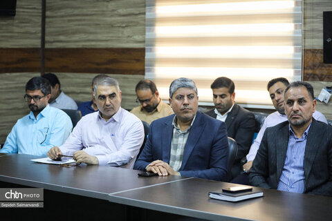 جلسه شورای اداری حمیدیه با محوریت برگزاری یادواره جهاد عشایر عرب خوزستان