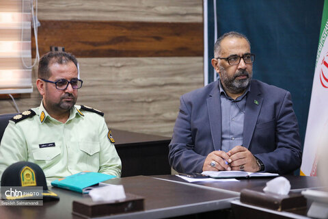 جلسه شورای اداری حمیدیه با محوریت برگزاری یادواره جهاد عشایر عرب خوزستان