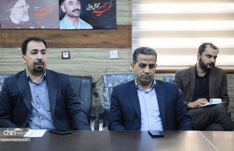 جلسه شورای اداری حمیدیه با محوریت برگزاری یادواره جهاد عشایر عرب خوزستان