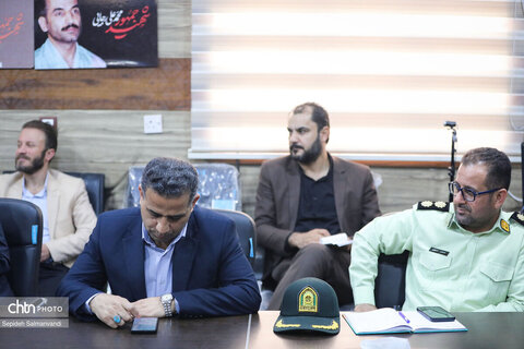 جلسه شورای اداری حمیدیه با محوریت برگزاری یادواره جهاد عشایر عرب خوزستان