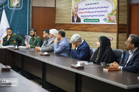 جلسه شورای اداری حمیدیه با محوریت برگزاری یادواره جهاد عشایر عرب خوزستان