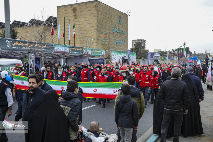 حضور فعال وزارت میراث‌فرهنگی در راهپیمایی ۲۲ بهمن