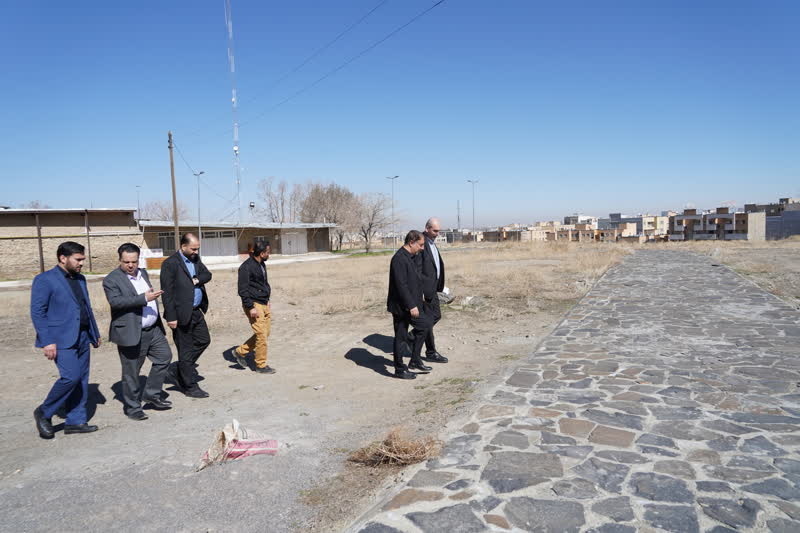 بازدید مدیرکل میراثفرهنگی استان همدان از میراثجهانی هگمتانه