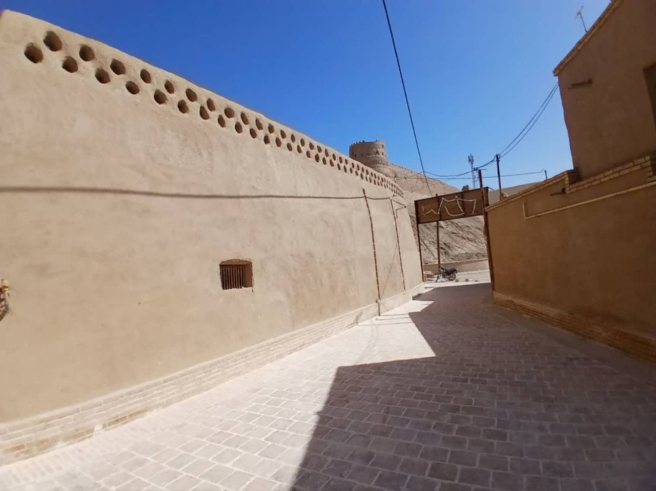 پایان عملیات مرمت محور تاریخی فرهنگی چهار صفه