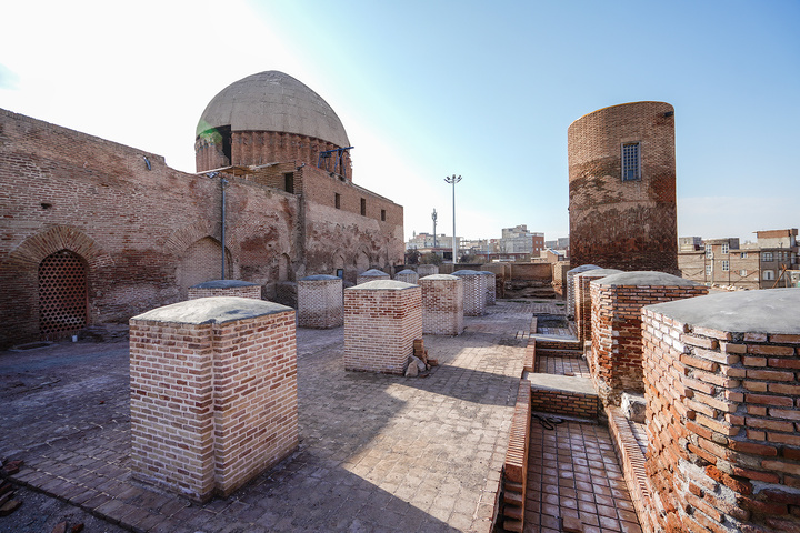 گزارشی از روند ساماندهی، مرمت و احیای پایگاه میراث ملی جمعه مسجد اردبیل