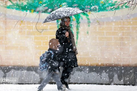 اردبیل سپید پوش شد