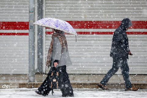 اردبیل سپید پوش شد