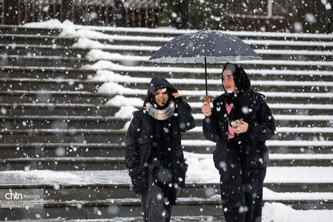 اردبیل سپید پوش شد