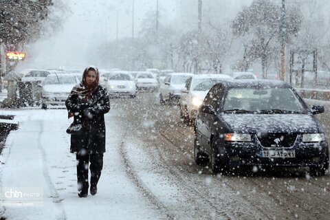 اردبیل سپید پوش شد