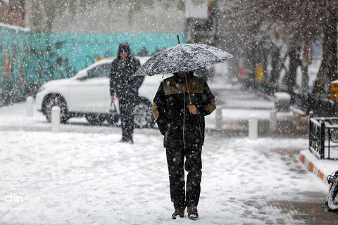 اردبیل سپید پوش شد