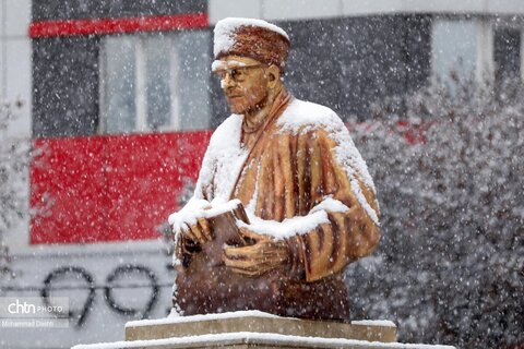 اردبیل سپید پوش شد