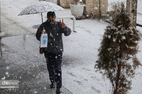 اردبیل سپید پوش شد