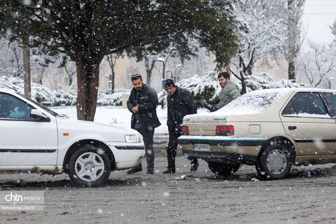 اردبیل سپید پوش شد