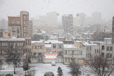 اردبیل سپید پوش شد