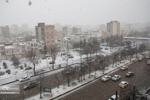 اردبیل سپید پوش شد