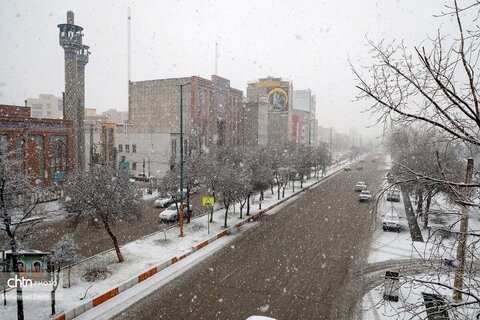 اردبیل سپید پوش شد