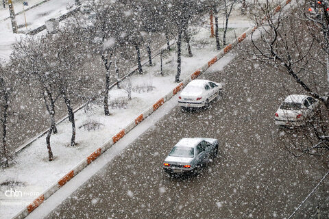 اردبیل سپید پوش شد