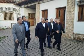 بازدید نمایندگان مجلس از بافت تاریخی ساری