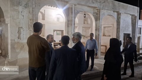 بازدید سرپرست میراث‌فرهنگی هرمزگان از بافت تاریخی بندرکنگ