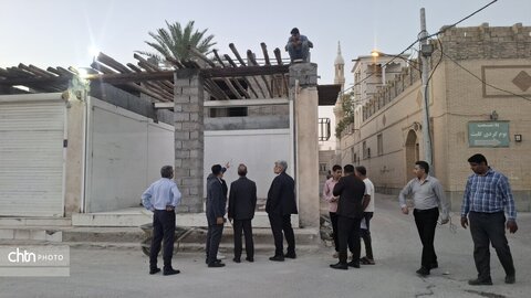 بازدید سرپرست میراث‌فرهنگی هرمزگان از بافت تاریخی بندرکنگ