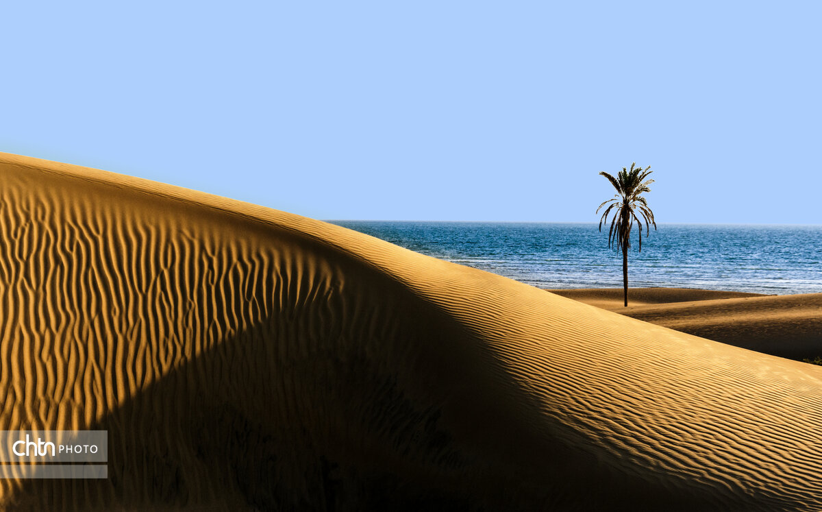 ساحل «دَرَک» بلوچستان؛ جایی که کویر و دریا در آغوش هم دیدنی می‌شود