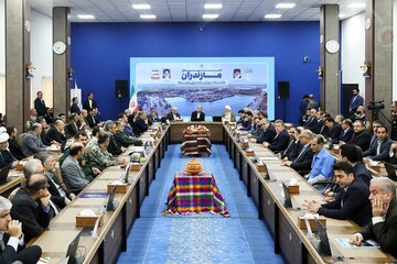 چیدمان صنایع‌دستی مازندران در سفر رئیس جمهور؛ جلوه‌ای از هویت فرهنگی و ظرفیت‌های بومی