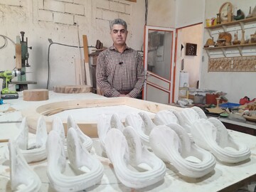 هنرمندی که ۱۱ هزار نماد تاریخی را دوباره زنده کرد/ حلقه قدرت؛ طلایی‌ترین راز تاریخ ایلام