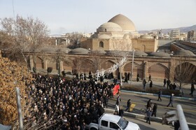 راهپیمایی عظیم مردم تبریز در سوگ رهبر انقلاب اسلامی و محکومیت جنایت بزرگ اسرائیل و آمریکا