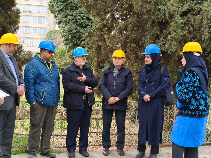 بازدید علی دارابی از کاخ گلستان/ بررسی اولیه میزان آسیب‌های حمله آمریکایی-صهیونیستی