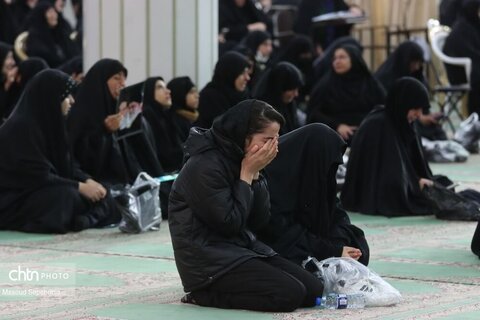 مراسم خودجوش سوگواری شهادت آیت الله خامنه‌ای در تبریز