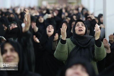 مراسم خودجوش سوگواری شهادت آیت الله خامنه‌ای در تبریز