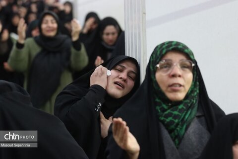 مراسم خودجوش سوگواری شهادت آیت الله خامنه‌ای در تبریز