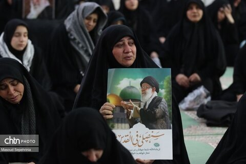 مراسم خودجوش سوگواری شهادت آیت الله خامنه‌ای در تبریز