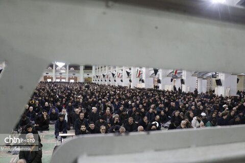 مراسم خودجوش سوگواری شهادت آیت الله خامنه‌ای در تبریز