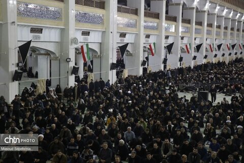 مراسم خودجوش سوگواری شهادت آیت الله خامنه‌ای در تبریز