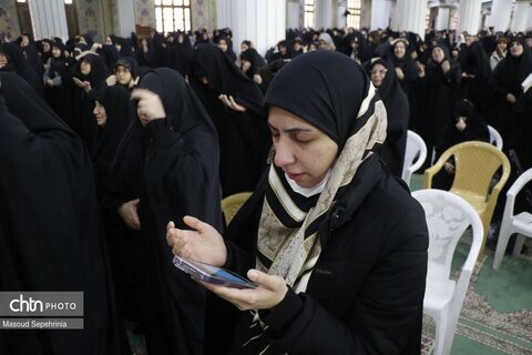 مراسم خودجوش سوگواری شهادت آیت الله خامنه‌ای در تبریز