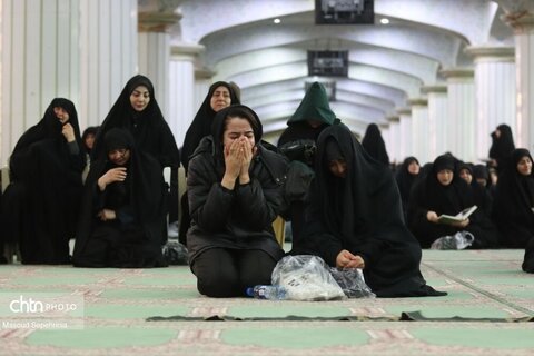 مراسم خودجوش سوگواری شهادت آیت الله خامنه‌ای در تبریز