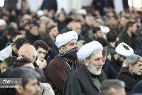 مراسم خودجوش سوگواری شهادت آیت الله خامنه‌ای در تبریز