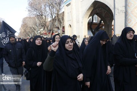 راهپیمایی عظیم مردم تبریز در سوگ رهبر انقلاب اسلامی و محکومیت جنایت بزرگ اسرائیل و آمریکا