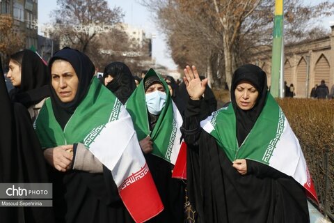 راهپیمایی عظیم مردم تبریز در سوگ رهبر انقلاب اسلامی و محکومیت جنایت بزرگ اسرائیل و آمریکا