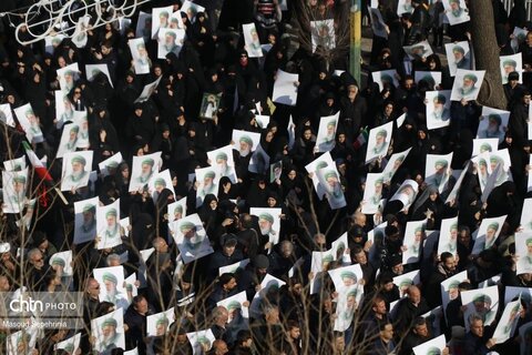 راهپیمایی عظیم مردم تبریز در سوگ رهبر انقلاب اسلامی و محکومیت جنایت بزرگ اسرائیل و آمریکا